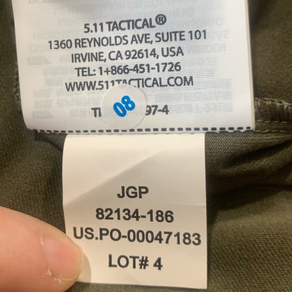 5.11 Tactical Mens PT-R Catalyst Pro Pullover Sweatshirt Ranger Green Large NWT - Picture 8 of 14